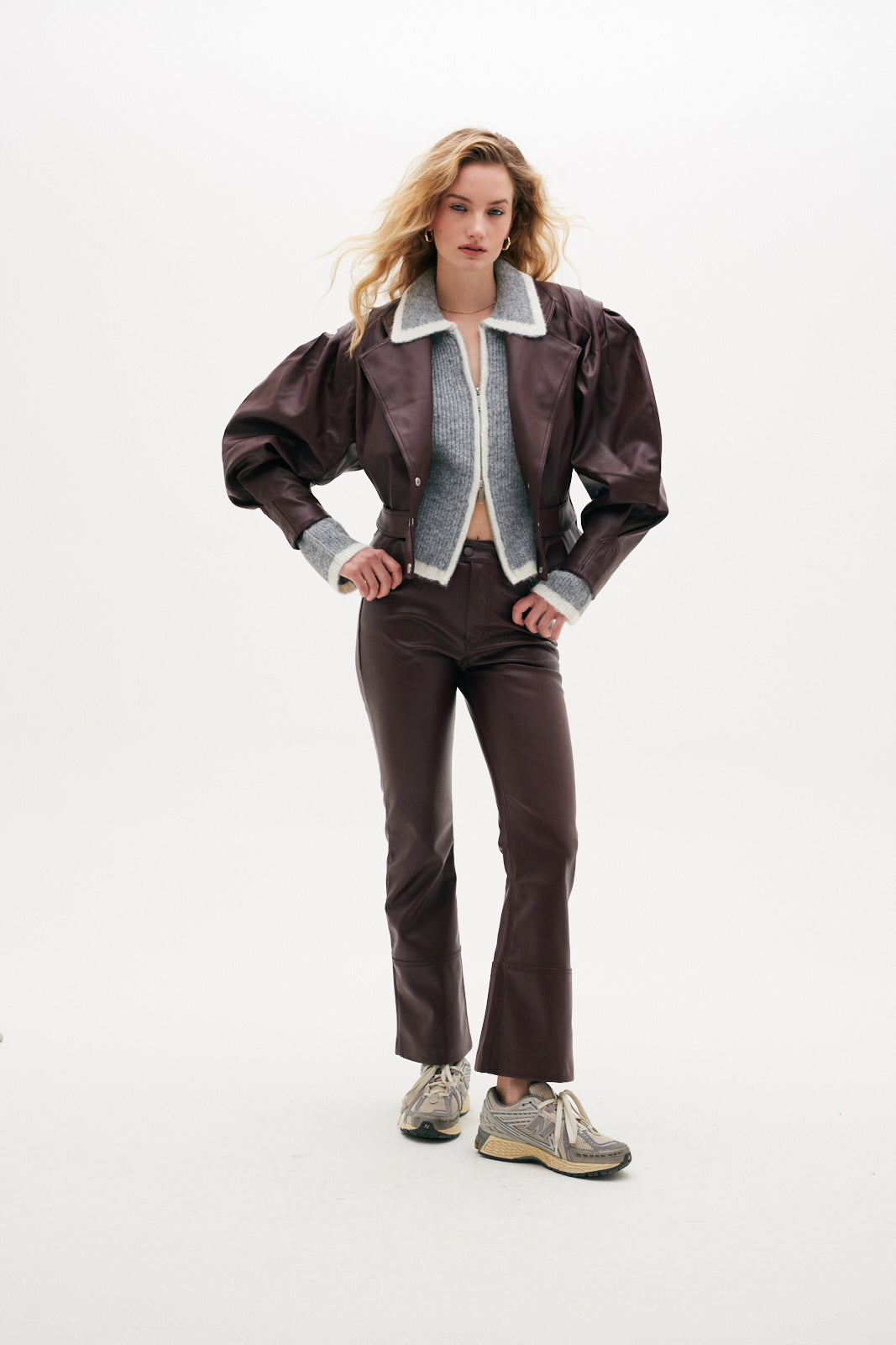 Chaqueta Amy malbec