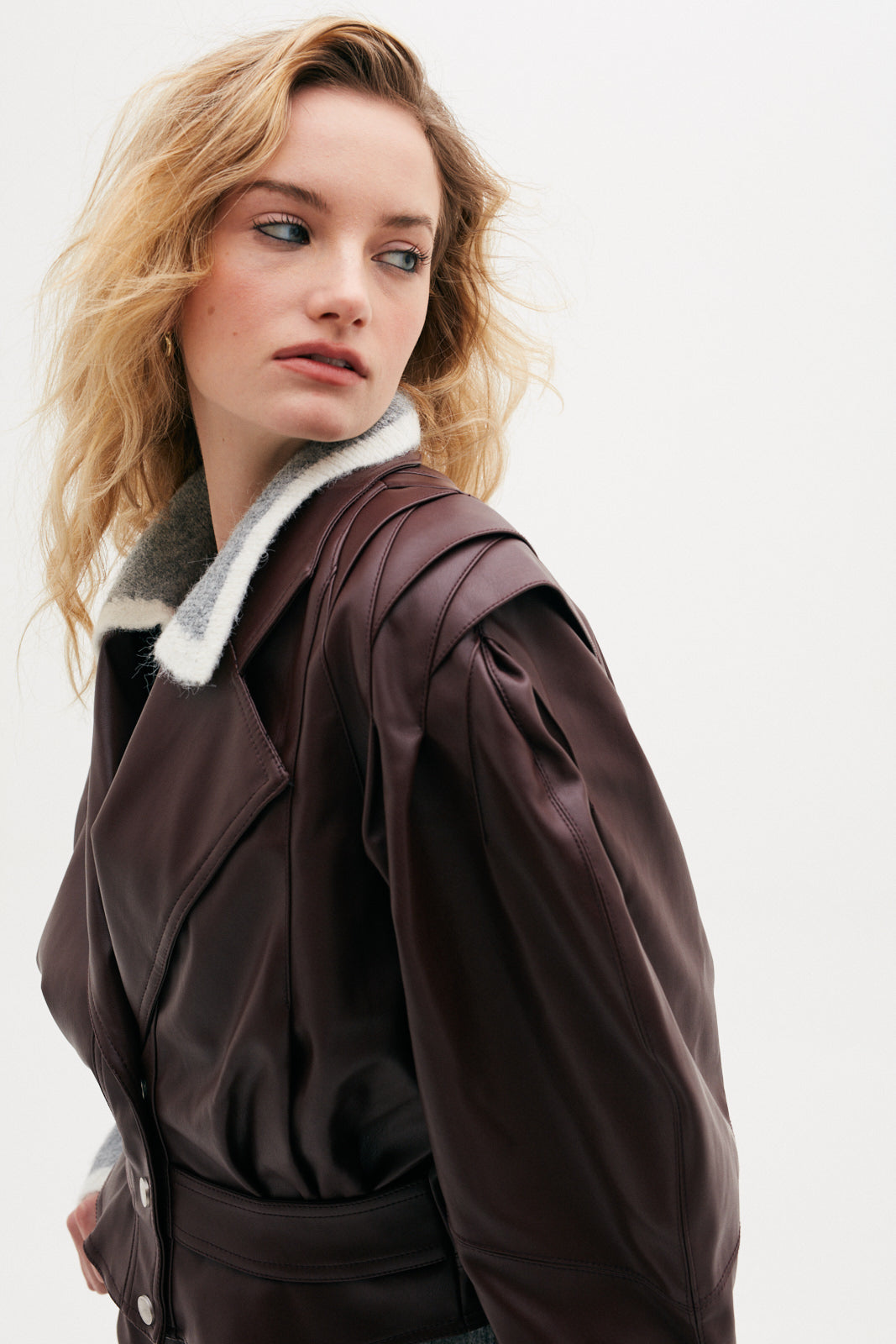 Chaqueta Amy malbec