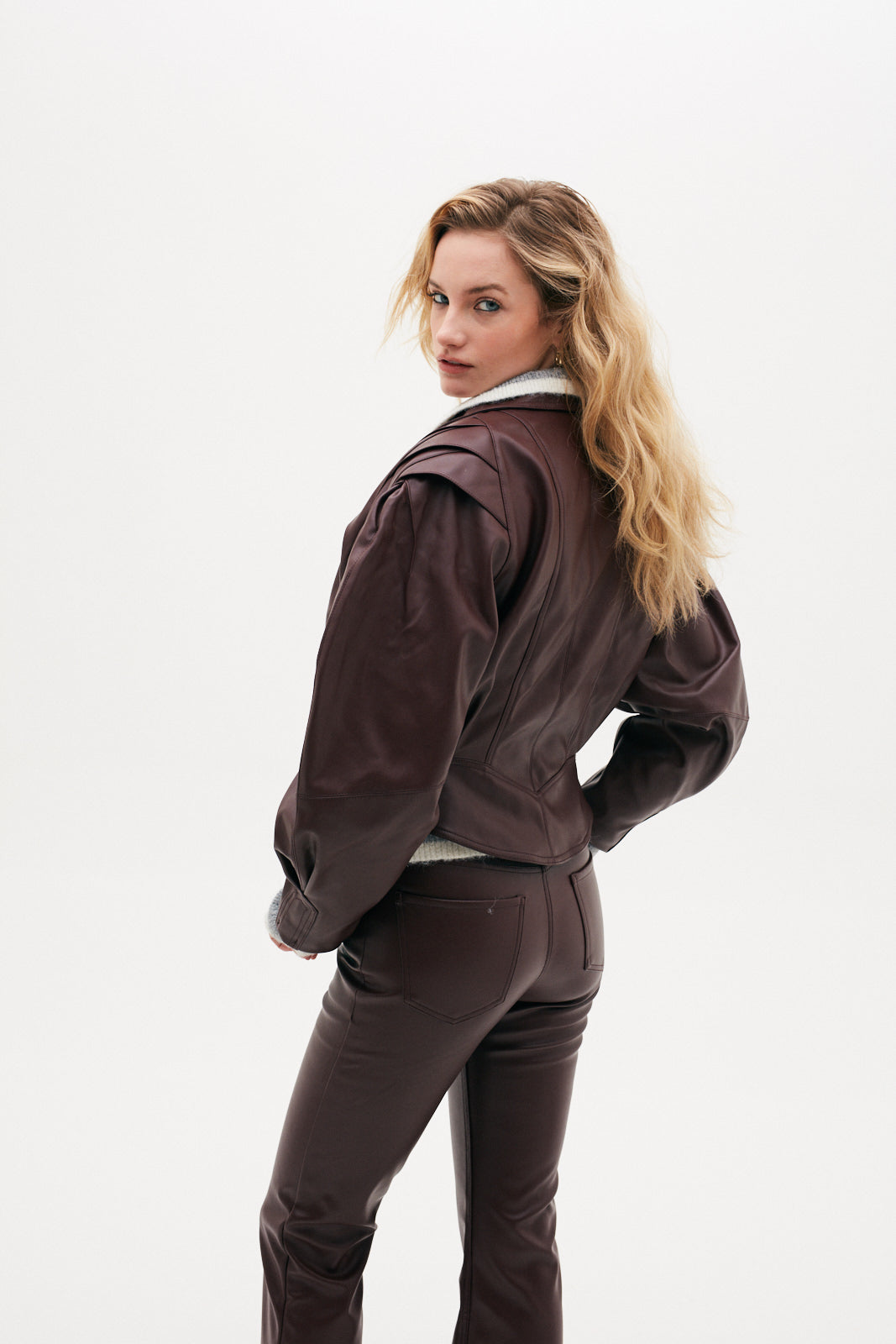 Chaqueta Amy malbec