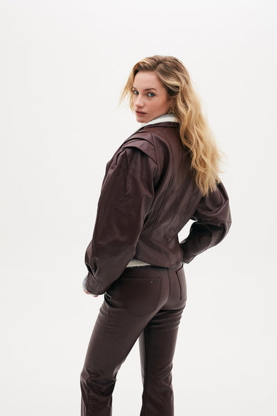 Chaqueta Amy malbec