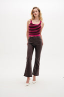 Top Ronie rayas fucsia