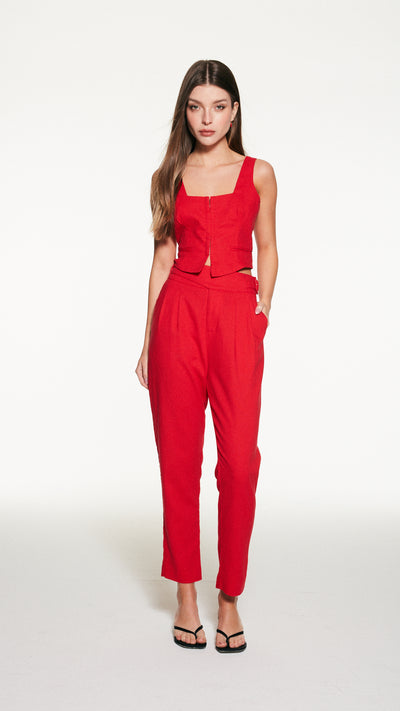 Pantalon Broome rojo