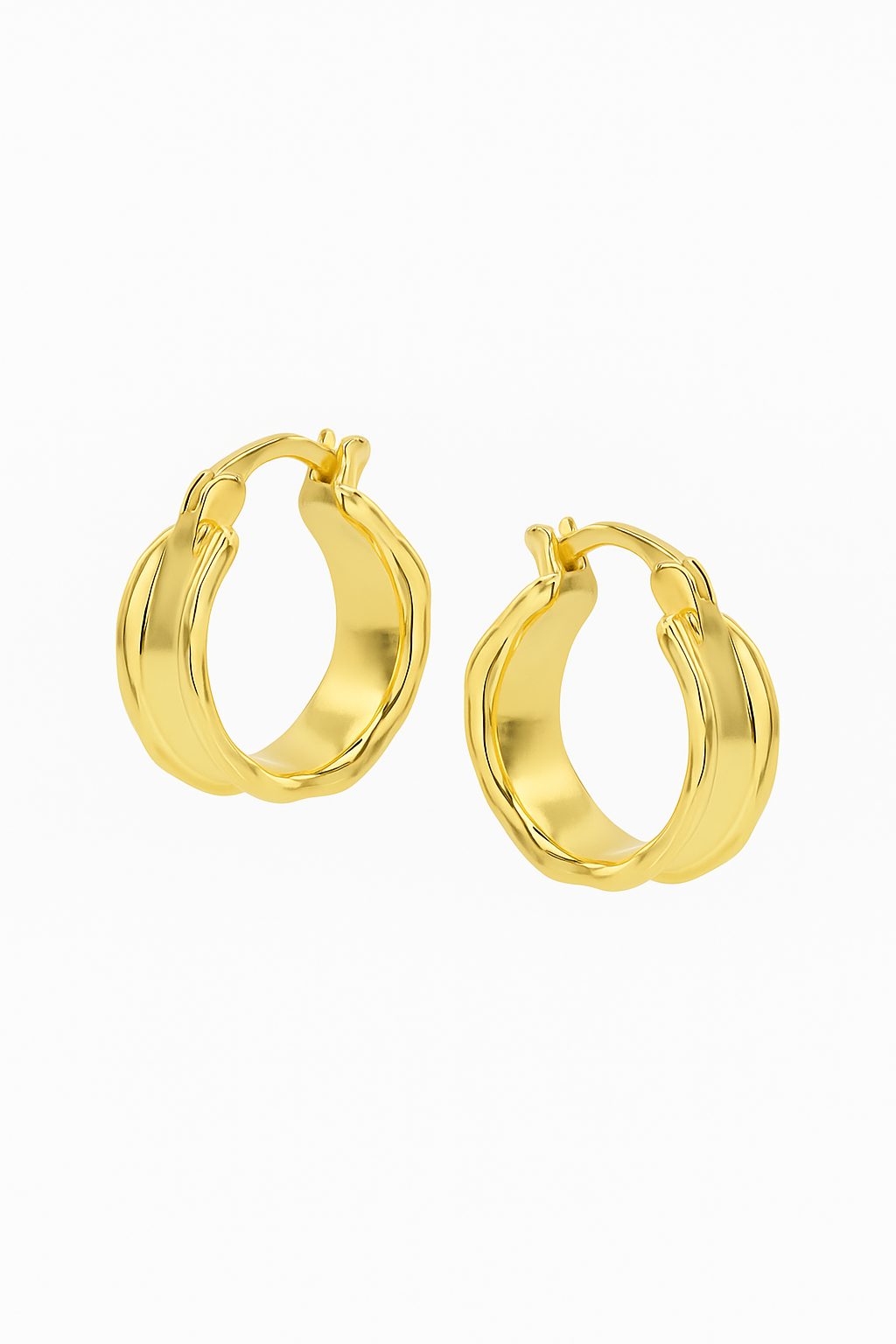 Argolla irregular oro
