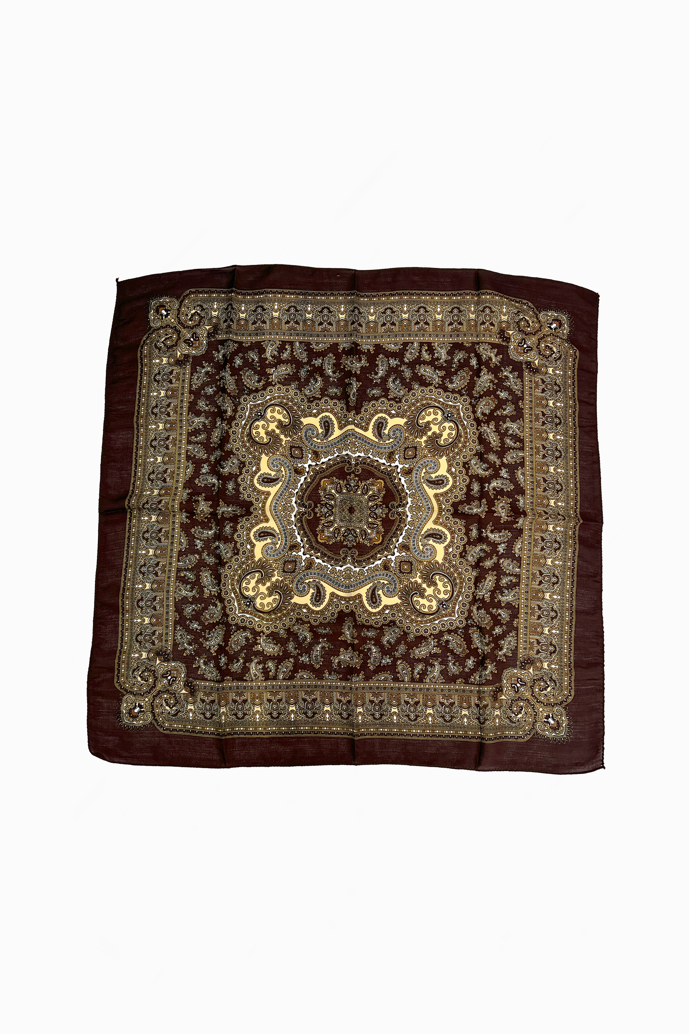 Pañuelo bandana marrón