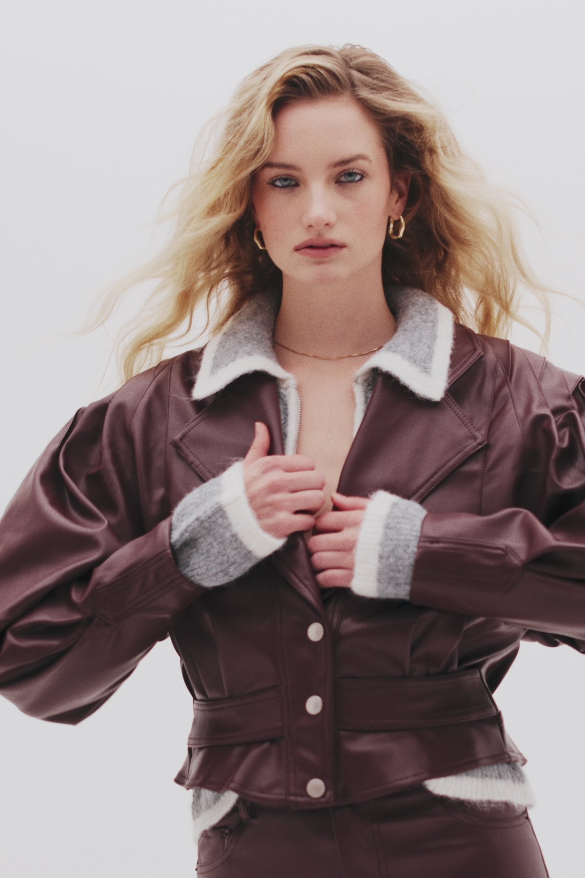 Chaqueta Amy malbec