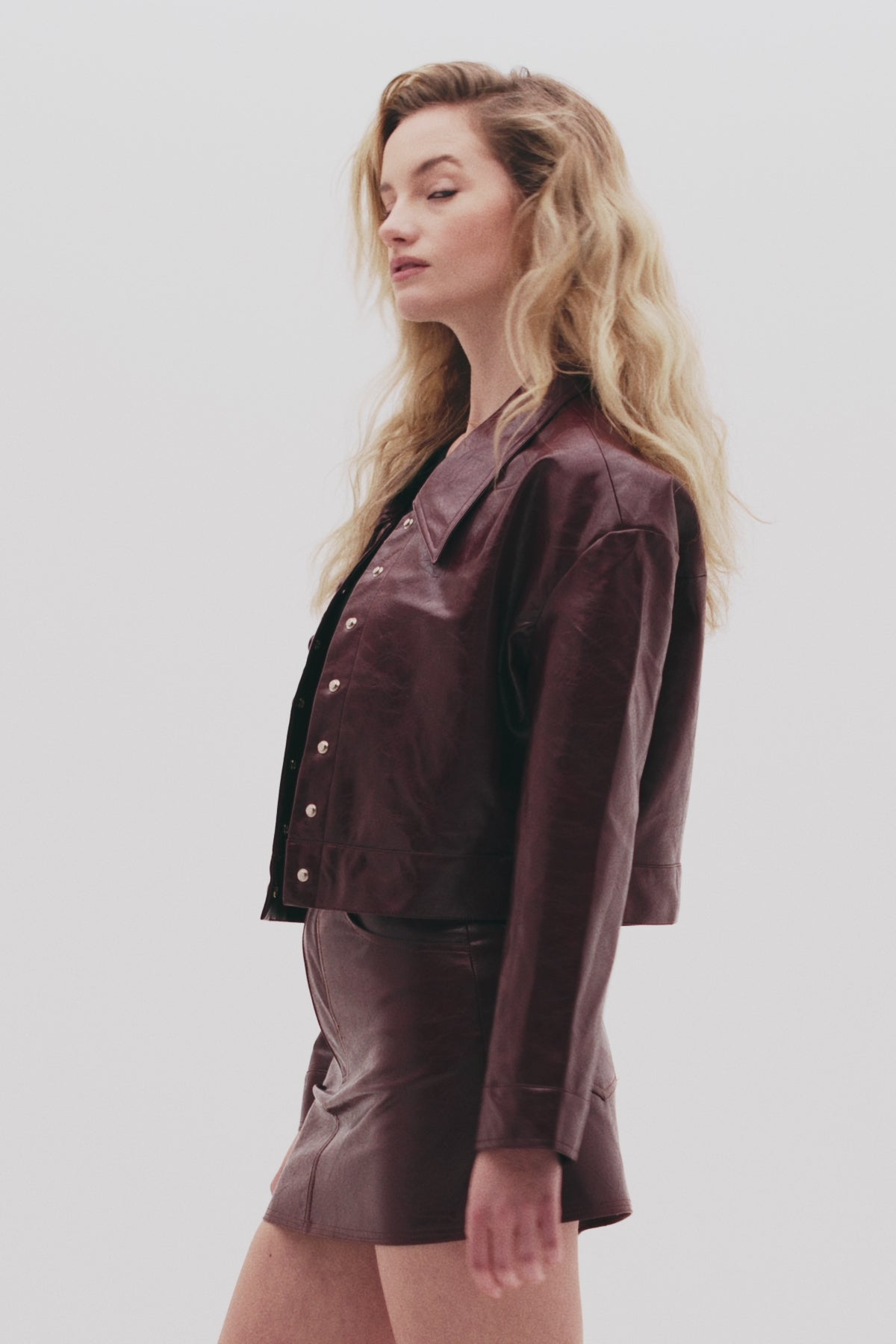 Chaqueta Soft bordo