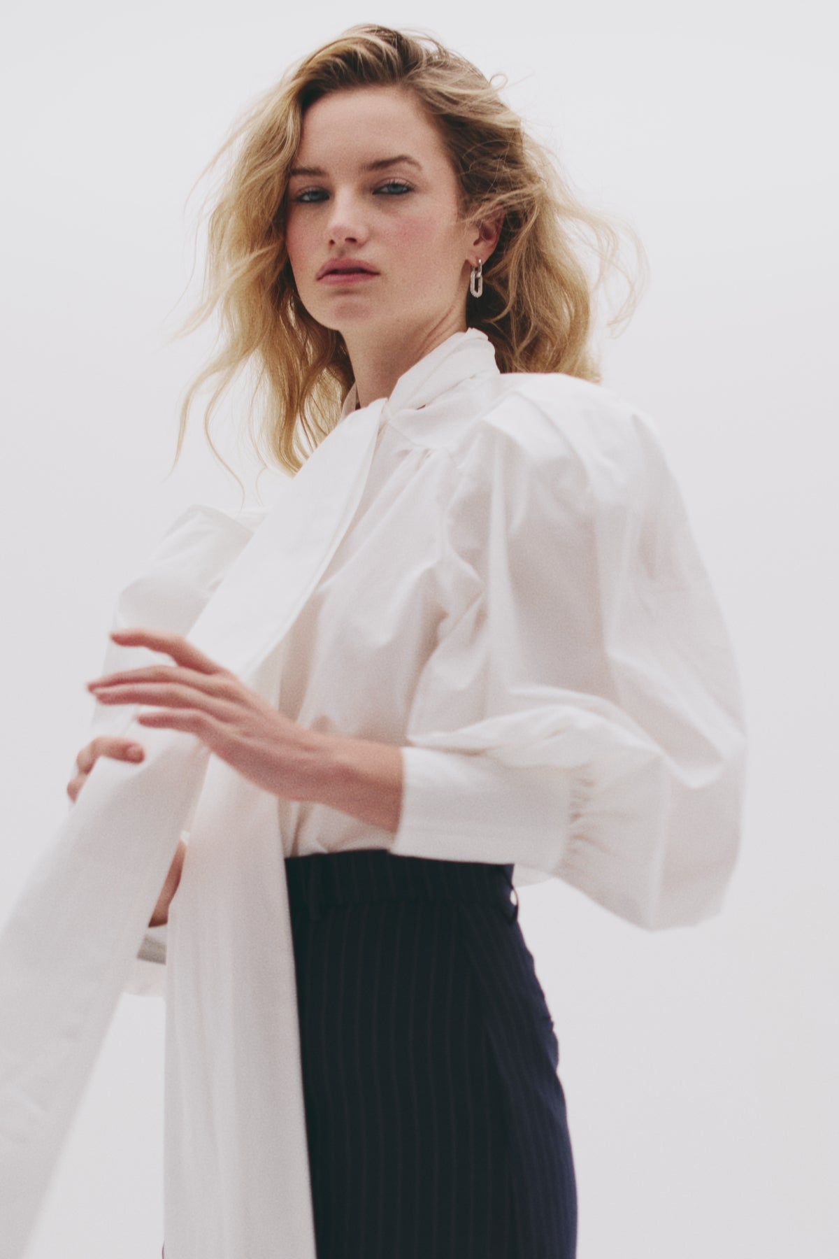 Blusa Lazo off white