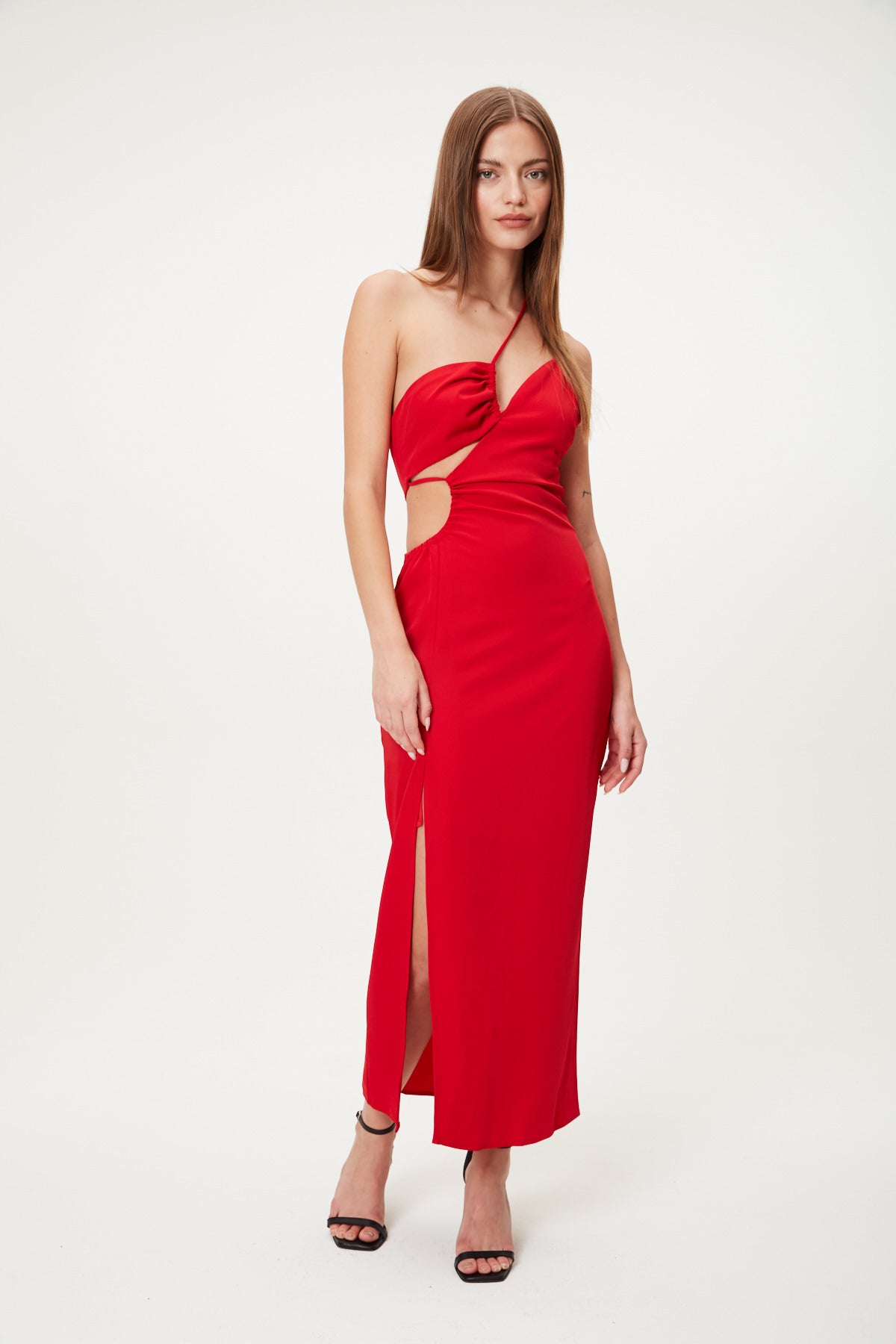 Vestido Hellas rojo