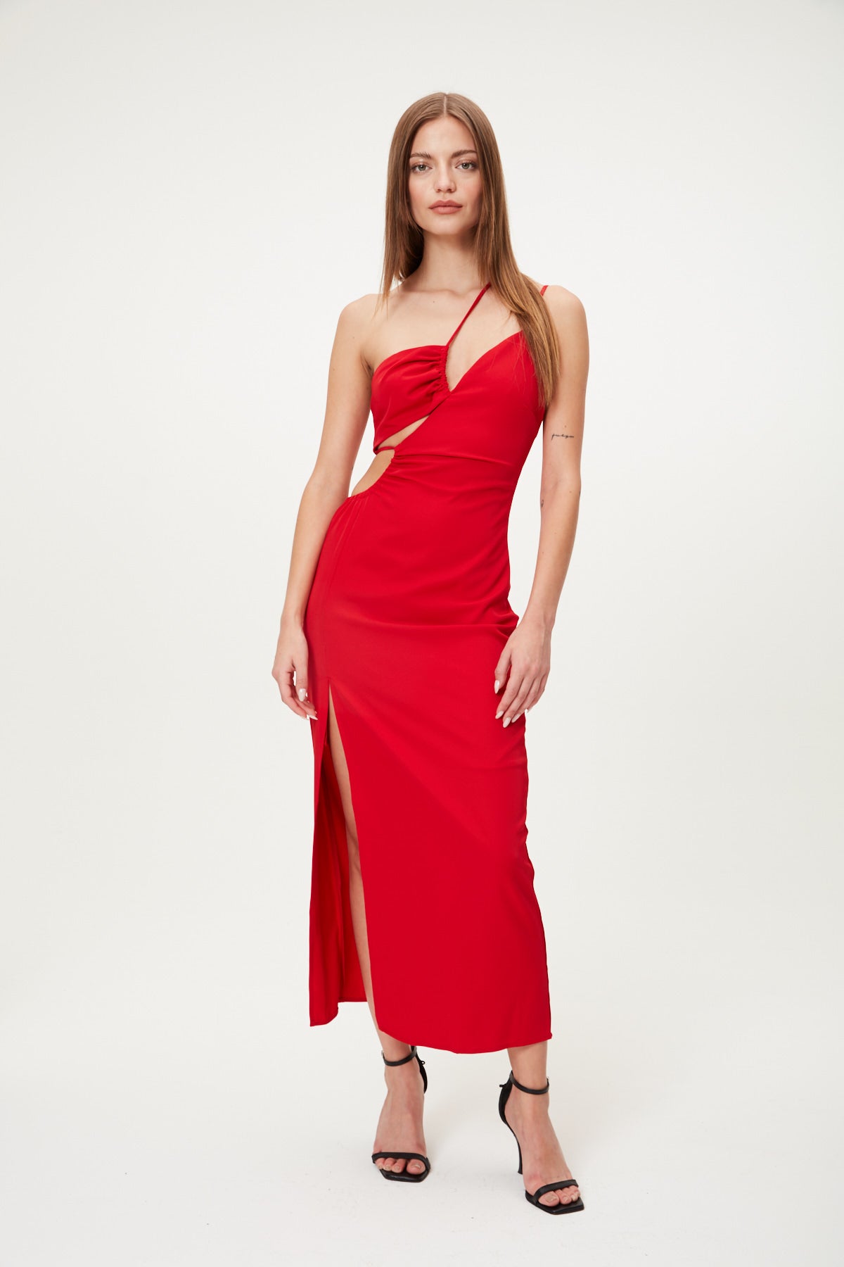 Vestido Hellas rojo
