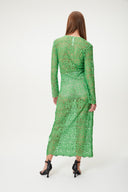 Vestido Aos verde