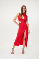 Vestido Metano rojo