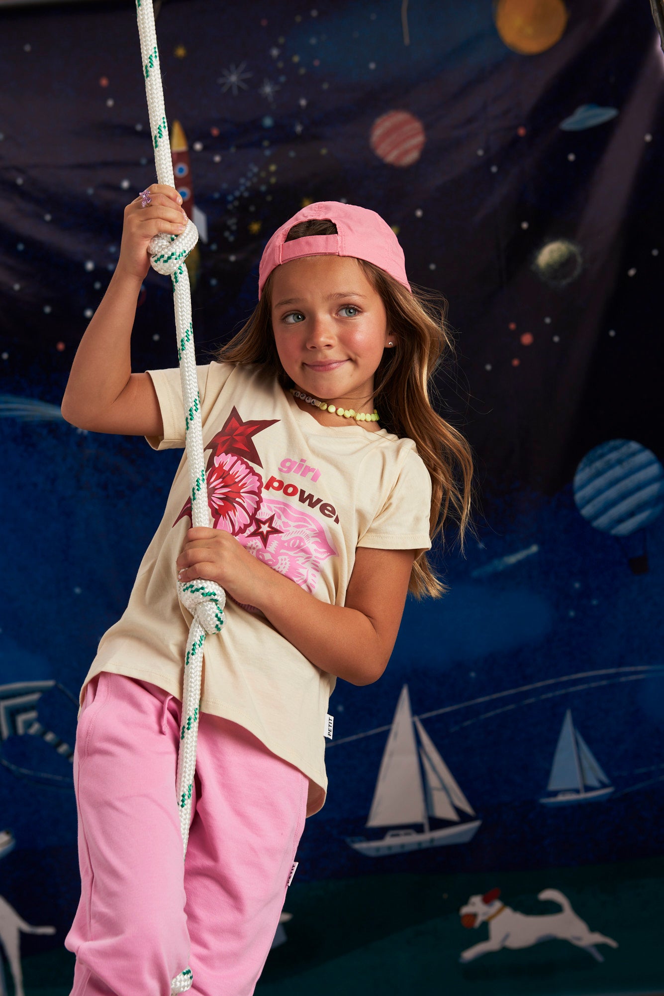 Polera Kids Girl vainilla