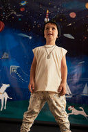 Polera kids Smile vainilla