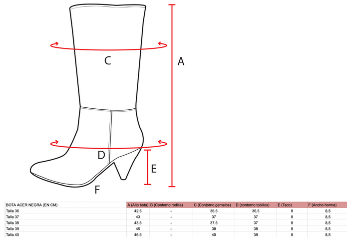 Botas Acer camel