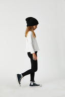 Polera kids Roberts blanco