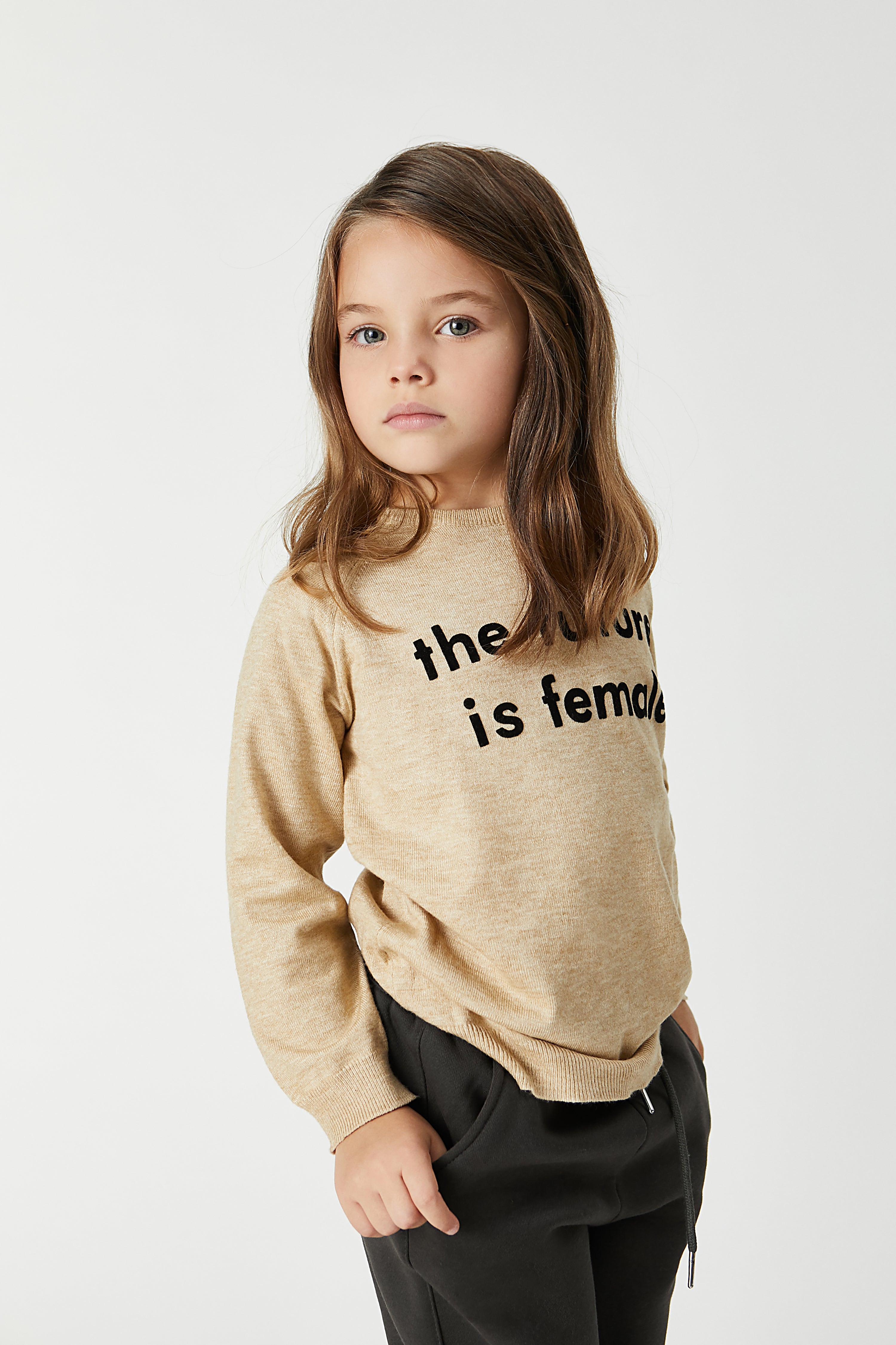 Chaleco Kids Kristen camel