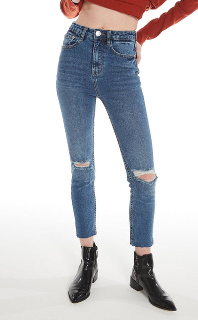 Jeans Skinny Terranova Azul