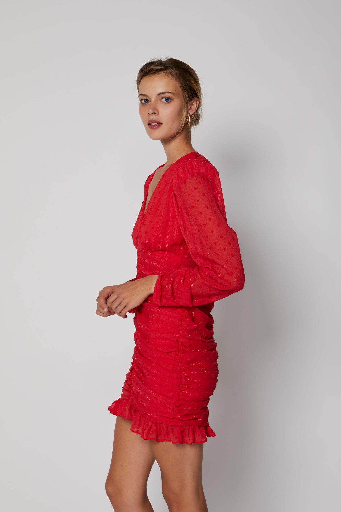 Vestido Wells rojo